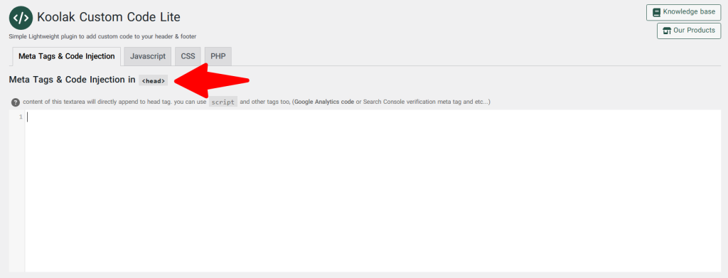 Add Google analytics code to WordPress Without Editing Files Add Google analytics code to WordPress - Plugn