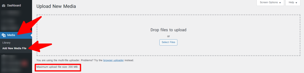 Find The Limit - How to Increase Upload File Size in WordPress