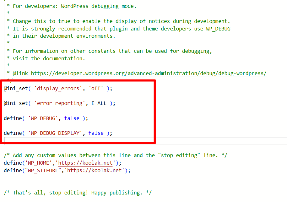 How to Safely Disable Debug in WordPress (Step-by-Step Guide for Site Owners) Wordpress Debug OFF Pro Mode