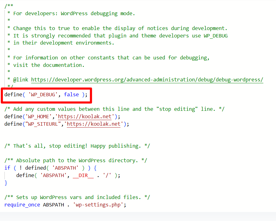 How to Safely Disable Debug in WordPress (Step-by-Step Guide for Site Owners) Wordpress Debug OFF