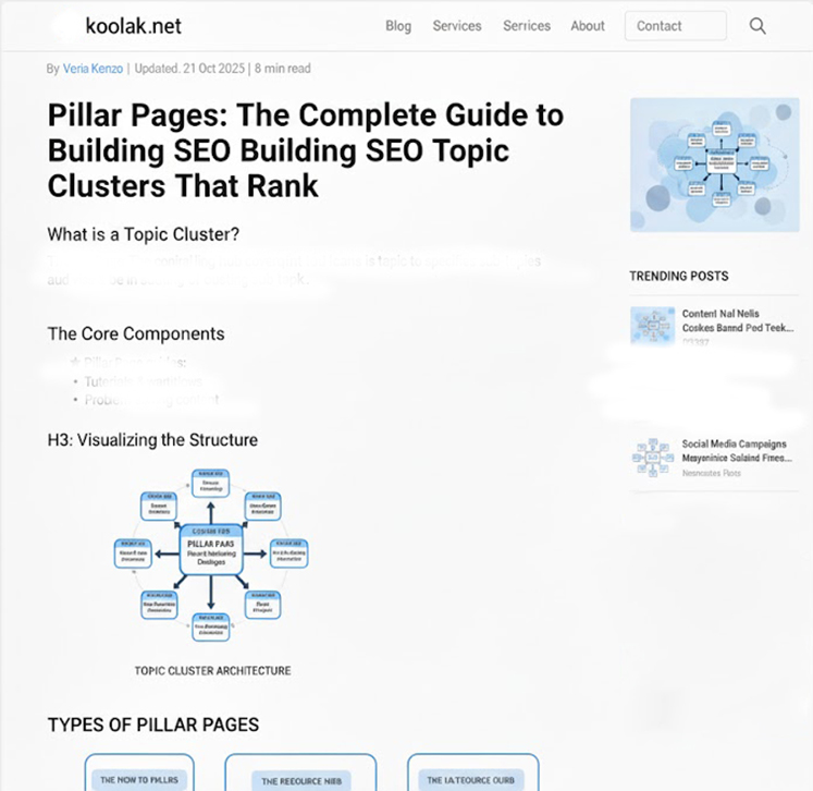 Pillar Pages: The Complete Guide to Building SEO Topic Clusters That Rank